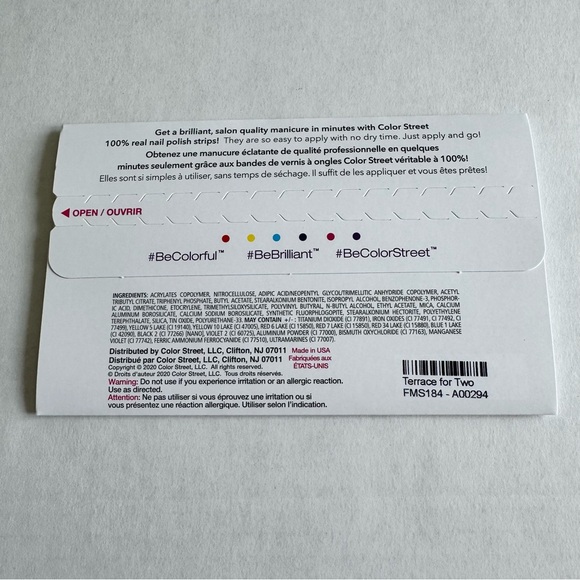 *Exclusive* Color Street: Terrace for Two | Coral Orange Pink Summer Bronze - Picture 4 of 12